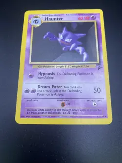 Haunter 43/130 base set 2 pokemon card - Image 2