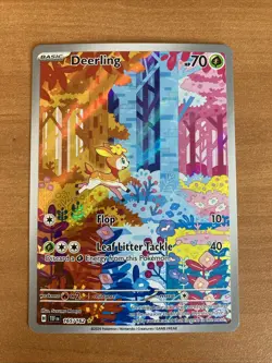 Deerling 165 & Sawsbuck 166 Pokemon Temporal Forces Matching Full Art Cards NM - Image 2