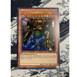 Yu-Gi-Oh! Gate Guardian MRD-EN000 Metal Raiders Secret Rare Effect Card - Image 1
