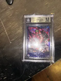 BGS 9.5 Roronoa Zoro ST21-015 Flagship Battle 2025 Top 8 Prize One Piece Card JP - Image 2