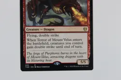 Terror of Mount Velus (295, Theros Beyond Death, 2020) - MtG Card Rare NM - Image 3