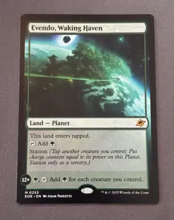 Evendo, Waking Haven-Mythic 253- MTG Edge of Eternities-NM-Regular Finish - Image 1