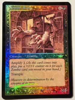 Zombie Brute FOIL Legions Black Uncommon MTG LP/NM - Image 1