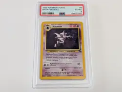 PSA 6 Haunter Holo 6/62 Fossil Set 1999 Pokemon Card EX-MT VINTAGE WOTC - Image 1