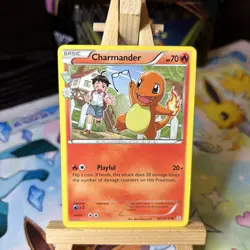 Pokemon TCG XY Generations Radiant Collection Charmander Card RC3/RC32 2016 - Image 1