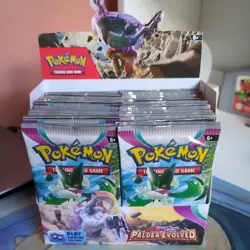 Pokemon Paldea Evolved Sealed Booster Packs (X5) Full Art Set Pokemon Cards SV2 - Image 2