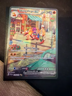 Pokemon TCG Skeledirge EX Paldea Evolved Card 258/193 NM - Image 1