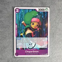 One Piece CCG Chopa-Emon OP05-068 Bandai Character Card 3000 Power E Rarity - Image 1