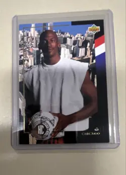 1994 Upper Deck World Cup English/Spanish - Honorary Captains Michael Jordan #C6 - Image 1