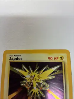 Pokemon TCG Zapdos 016/102 Base Set Holo - Image 2