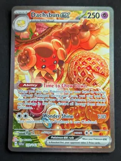 Dachsbun ex 169/142 Sv07: Stellar Crown SIR Pokemon TCG NM - Image 4