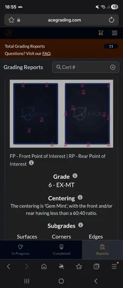 Pokemon TCG Legendary Collection Mewtwo #29 Reverse holo ACE 6 POP 1 CLEAN COPY - Image 4