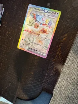 Eevee ex 167/131 Prismatic Evolutions Special Illustration Rare Pokemon - Image 1