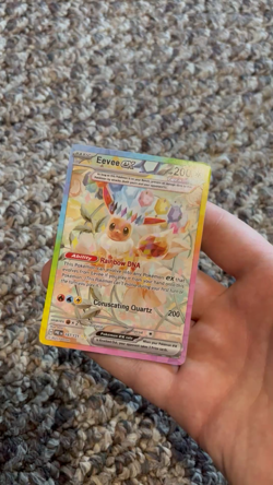 Eevee ex 167/131 Prismatic Evolutions Special Illustration Rare Pokemon - Image 2
