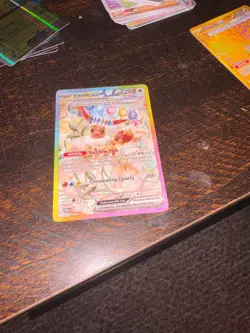 Eevee ex 167/131 Prismatic Evolutions Special Illustration Rare Pokemon - Image 5