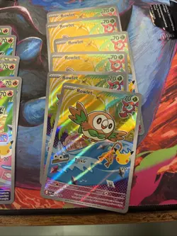 Rowlet, Litten, and Popplio First Partner Promos - MEP 043, 044, 045 Pokemon TGC - Image 4