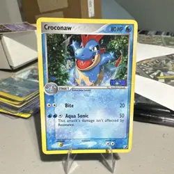 Pokemon TCG Croconaw Reverse Holo Uncommon 80 HP Unseen Forces 38/115 2005 Eng - Image 1
