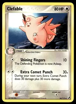 Pokemon TCG Unseen Forces #36/115 Clefable NM - Image 1