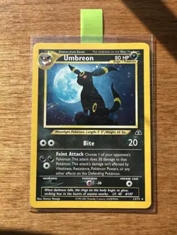 Umbreon Holo Rare | 13/75 Neo Discovery | Pokemon Mint/NM 🌀 - Image 1