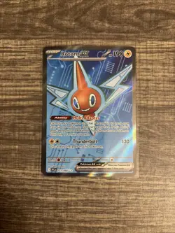Me02: Phantasmal Flames Pokemon TCG Rotom EX 111/094 Ultra Rare NM - Image 1