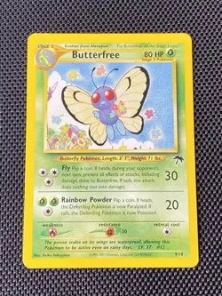 Pokemon Butterfree 9/18 2001 Stage 2 Southern Islands LP+ - Image 1