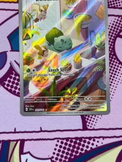 Pokemon TCG - Bulbasaur 143/142 - Stellar Crown - Illustration Rare - NM - Image 3