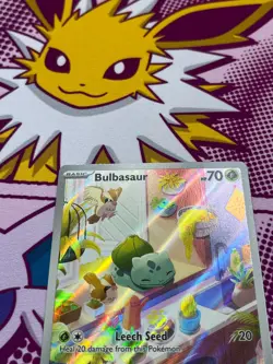 Pokemon TCG - Bulbasaur 143/142 - Stellar Crown - Illustration Rare - NM - Image 4