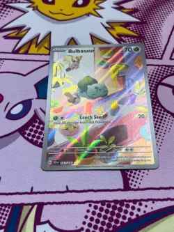 Pokemon TCG - Bulbasaur 143/142 - Stellar Crown - Illustration Rare - NM - Image 5