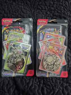 Pokemon TCG Phantasmal Flames 1 Pack Blister x2 - Image 1