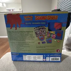 Pokemon Sword & Shield Elite Trainer Box Zamazenta TCG Box English - Image 2