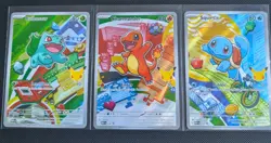Pokemon TCG First Partner Illustration Collection Series 1 Kanto GEN 1 Starters - Image 2