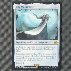 The Masamune 0264 - Magic: Final Fantasy MTG - Rare - Regular - Sepiroth EN - Image 1