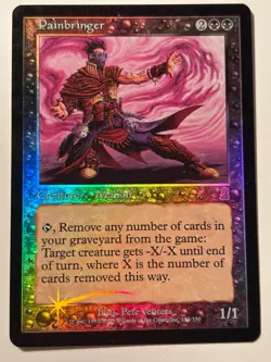 Painbringer 2001 Odyssey FOIL Black Uncommon Creature - Minion MTG LP/NM - Image 1
