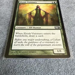 Elvish Visionary - Magic The Gathering MTG 2010 Core Set M10 #178/249 - Image 2