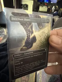 Swiftfoot Boots - FOIL BORDERLESS - Foundations - UC NM MTG X300 - Image 2