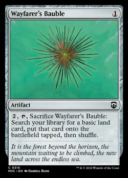 Wayfarer's Bauble Light Play, English Magic the Gathering MTG Commander: Modern - Image 1