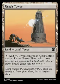 Urza's Tower Light Play, English Magic the Gathering MTG Commander: Modern Horiz - Image 1