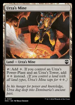 Urza's Mine Light Play, English Magic the Gathering MTG Commander: Modern Horizo - Image 1