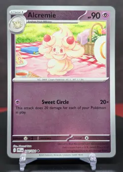 Pokemon Alcremie #044/094 English PFL Phantasmal Flames Reverse Holo - Image 1