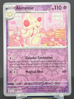 Pokemon Alcremie #065/142 English Stellar Crown Reverse Holo - Image 1