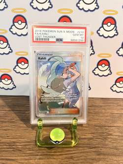 Kahili 210/214 Full Art Pokemon Sun & Moon Lost Thunder - PSA 10 GEM MT - Image 1