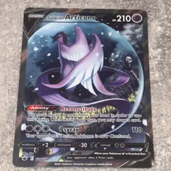 Galarian Articuno V 170/198 Swsh06: Chilling Reign - Alternate Full Art Pokemon - Image 1