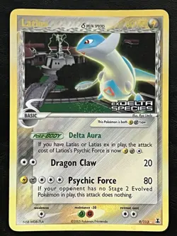 Pokemon Latios Delta Species Reverse Holo - EX Delta Species - 9/113 MP - Image 1