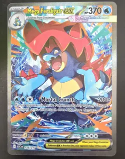 Pokemon TCG Ascended Heroes Mega Feraligatr EX 274/217 SIR - Image 1