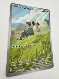 Pokemon TCG - Hop's Wooloo 170/159 - Journey Together Holo - 2025 NM - Image 3