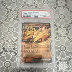 Pokemon Charizard ex 161 Scarlet & Violet Promo Holo PSA 10 English - Image 1