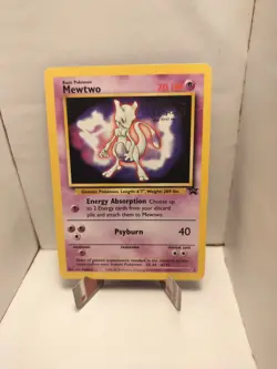 1999 POKEMON WB MOVIE PROMO #3 MEWTWO NM - Image 1