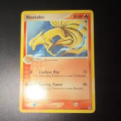 The Pokemon Ninetales EX Emerald Uncommon 80 HP Regular English 38/106 2005 - Image 2