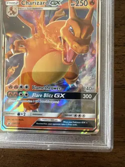 2019 Pokemon Charizard GX Black Star Promo SM211 Hidden Fates Tins PSA 10 - Image 4