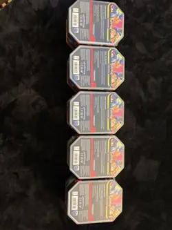 SEALED Mega Charizard X ex Tin Pokemon TCG Mega Evolution Phantasmal Flames - Image 3